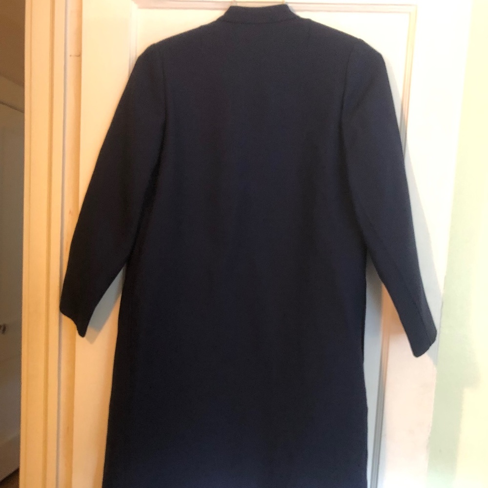 Givenchy Unlined Coat - Navy - Picture 6 of 9